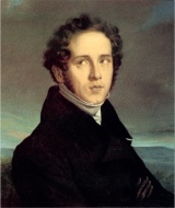 Frédéric Millet, Ritratto di Vincenzo Bellini. Olio su tela. Milano, Museo Teatrale alla Scala